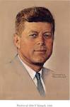 Portrait of John F.Kennedy - Norman Rockwell - WikiPaintings.