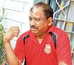 TFA coach Kausar Ahmed at his residence in Jamshedpur on Wednesday. - 7jamtfa-4