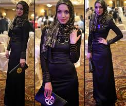 Pilihan Dress Dan Hijab Untuk Tampil Glamour Ke Pesta | Jual Gamis ...