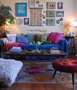 jewel toned gypsy living room / For the home - Juxtapost