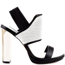 BCBGMaxazria Jovian Black White Nappa Shoes for Women | Aemow