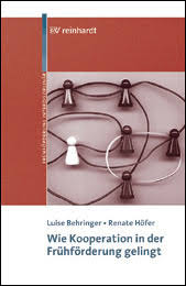 Luise Behringer, Renate Höfer: Wie Kooperation in der Frühförderung gelingt. Ernst Reinhardt Verlag (München) 2005. 136 Seiten. ISBN 978-3-497-01783-6.