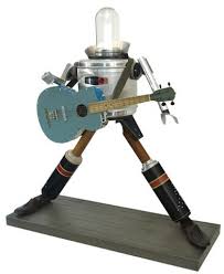 Gitar çalan robot