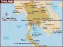 Map of <b>Thailand</b>