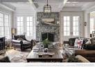 Design ideas for family room with fireplace Traditional family ...