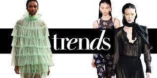 Sheer fabrics fashion trend