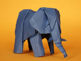 Elefant von Roman Diaz | Tiere | Origami- - elefant-diaz