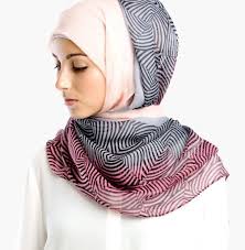 Geometric pattern hijab