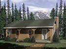 Woodbriar Rustic Country Cabin Plan 058D-0136 | House Plans and More