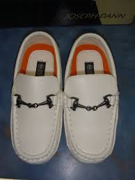 Boy White Shoes Baby Dress Shoes Slip on Loafer Tuxidsize 10 11 12 ...