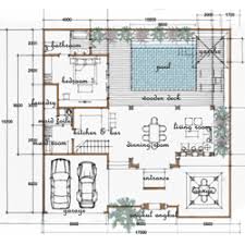 Desain Denah Arsitek Rumah Tinggal | Gambar Desain Rumah