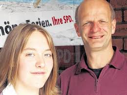 Megan Tabea Wagner und MdL Stefan Zimkeit (SPD)