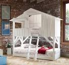 Kids Bedroom Treehouse Bed Bunk Bed - beach style - kids beds ...