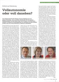 Februar erschienenen Nummer des Bezirksblattes “Pustertaler Zeitung” hat Reinhard Weger, Moderator der Radio-Holiday-Debatte am 28.