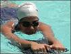 Rubab Raza. Rubab has a rigorous training programme - _40279725_pakswimmerbody2