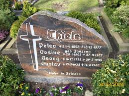 Grab von Gustav Thiele (13.05.1935-16.08.1986), Friedhof Fulkum - fu085