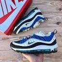 New* Nike Air Max 98 Women's Select-a-Size Sail/Blue/Radiant ...