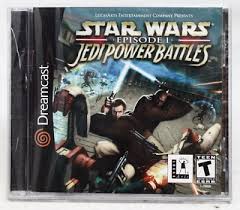 Image result for Star Wars - Episode I - Jedi Power Battles (White Label) Sega Dreamcast