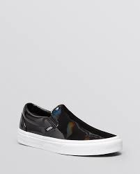 Vans Flat Slip On Sneakers Patent Leather | Where to buy & how to wear