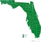 FLORIDA STATE Map - Cities, Roads, Counties, Rivers, Lakes, Topo