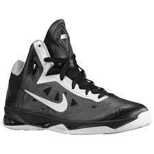 Nike Zoom Hyperchaos Men's Basketball Shoes Black/White/Metallic ...