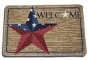 Barn Star Throw Rug Welcome Mat Kitchen Laundry Country ...