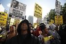 Trayvon Martin case: Protesters gather at Pershing Square - latimes.