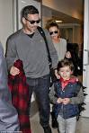 LeAnn Rimes jets off with Eddie Cibrian and his boys | Mail Online
