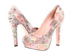 Beautiful Blooming Wedding Shoes | OneWed