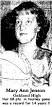 Picture of Mary Ann Jenson, Oakland High Jackette basketball player, ... - Mary Ann Jensen