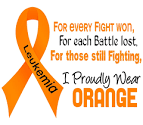 <b>Leukemia</b> Orange Ribbon