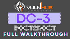 DC-3 VulnHub Machine Full Walkthrough | Boot2Root | CTF - YouTube