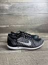 Nike Free 4.0 Flyknit Men's Running Shoes Size 10.5 Black Gray ...