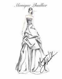 sketches of wedding dresses