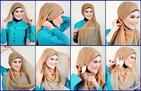 Cara Sederhana Memakai Jilbab Pashmina - Berjilbab.Net