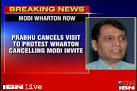 Shiv Sena leader Suresh Prabhu cancels Wharton visit after ...