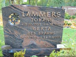Grab von Johann Lammers (02.10.1922-04.12.1985), Friedhof ... - wo296