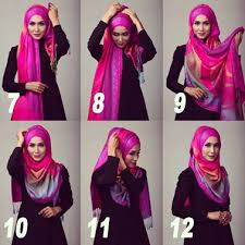 Referensi Tutorial Hijab Pashmina Terbaru Aneka Model Cantik