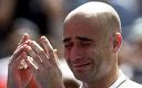 Trying to hold back the tears: Andre Agassi has admitted that he took the ...