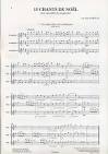 Sheet music for saxophone Pascal Proust / 15 Chants de No��l.