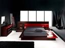 Modern Red And Black Bedroom Design Ideas - Interior Top