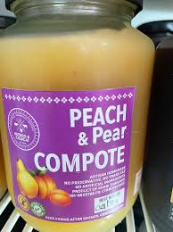 Image result for food Peach and Pear Compote