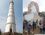 Historic Dharahara Tower Collapses In Nepal Earthquake