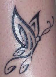 Butterfly Tribal Tattoo Design Picture 4