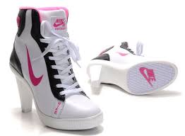 Reliable New Women Nike Dunk High Heels White Black Pink For Cheap ...