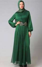Busana Muslim Pesta 2016 Model Long Dress Modern - Busana Muslimodis