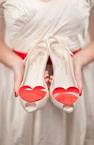 Simple Valentine's day wedding shoes, Valentine's day wedding ...