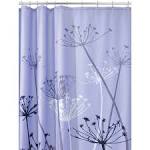 Thistle 72-Inch by 72-Inch Shower Curtain, Purple/Gray by ...