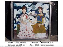 Frida Picasso Oil Canvas Landscaping - 8597001176813889