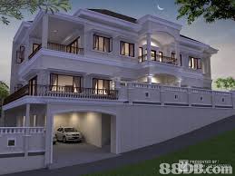 Desain Rumah Mewah Bewarna Putih - Model Rumah Terbaru